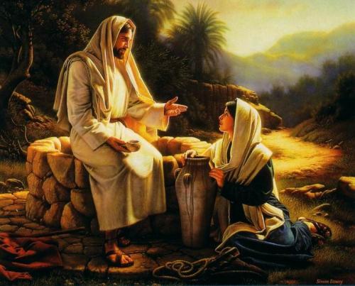 Иисус Христос и самарянка у колодца (Иоанн, 4:4 -42)